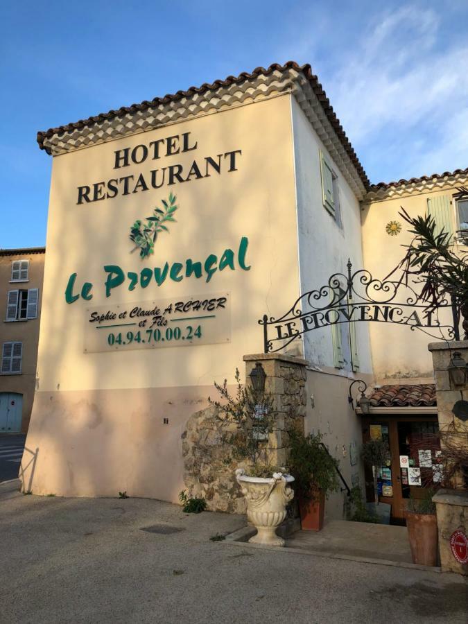 Le Provencal Hotell Aups Exteriör bild